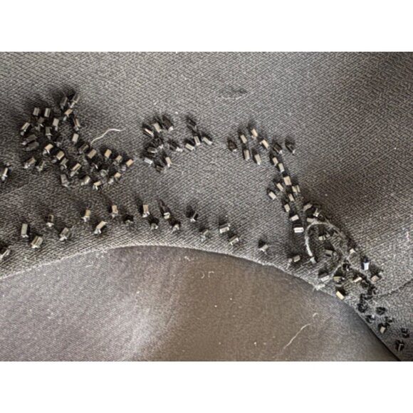 Vintage dress, Black, Size 6 - Picture 7 of 8